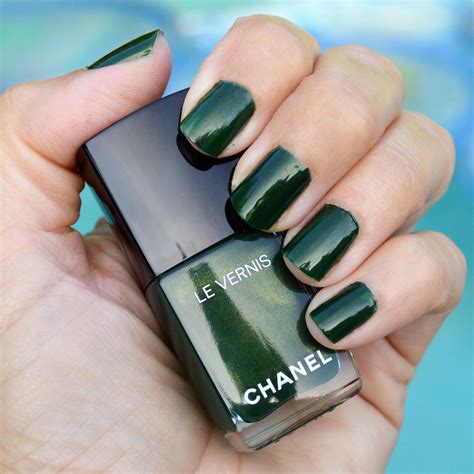 chanel sea green nail polish|chanel nail polish price.